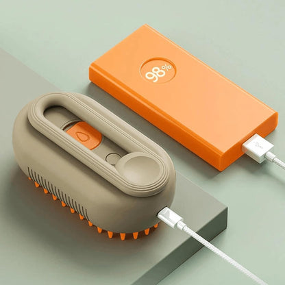 Steam Brush for Dogs & Cats