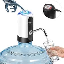Automatic Electric Water Bottle Pump – USB Rechargeable Universal 20L Can Dispenser
