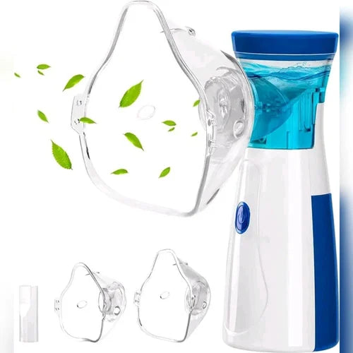 Kingdom Nebulizer,Portable Mesh Nebulizer Mini Vaporizers Handheld Adults and Children Nebulizer (Multicolor)